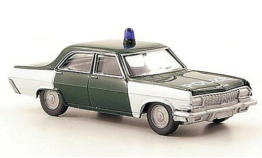 Opel Kapitan A 1/87 Wiking Police diecast model cars