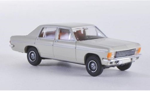 Opel Kapitan B 1/87 Brekina grey diecast model cars