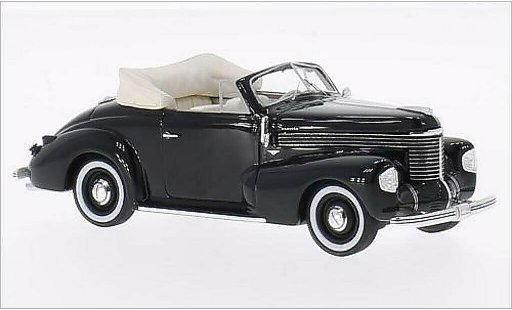 Opel Kapitan Vorkrieg 1/43 Neo Hebmuller Convertible black 1940 diecast model cars