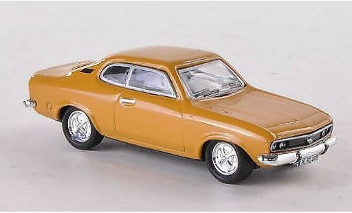 Opel Manta A 1/87 Schuco ocker diecast model cars