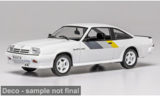 Opel Manta 1/43 IXO B GSI weiss/Dekor 1984 1:43 diecast model cars