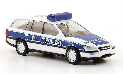 Opel Omega B Caravan 1/87 Herpa B Police Thuringen diecast model cars