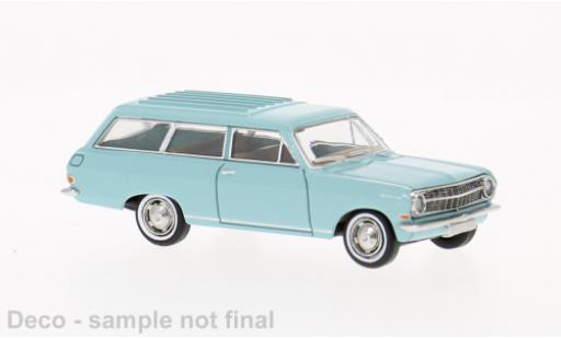 Opel Rekord 1/87 Brekina A Caravan t&uuml;rkis 1963 1:87 diecast model cars