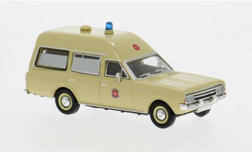 Opel Rekord 1/87 Brekina C KTW 1968 Johanniter Unfall Hilfe 1:87 diecast model cars