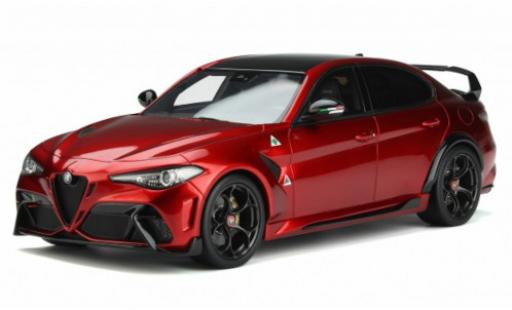 Diecast model cars Alfa Romeo Giulia 1/18 Ottomobile GTAM metallic red 2020 Alfa Romeo Giulia 1/18 Ottomobile GTAM metallic red 2020 diecast model cars