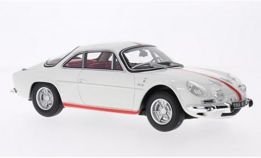Alpine A110 1/18 Ottomobile Renault 1600 S Olympique white/red 1968 sans Vitrine diecast model cars