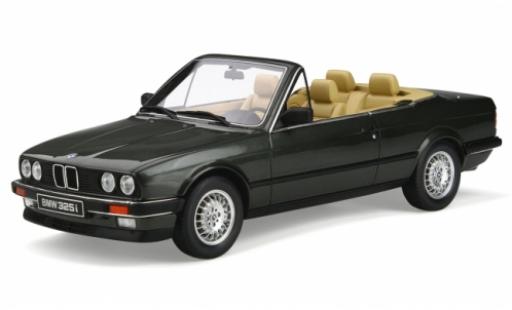 Diecast model cars Bmw 325 1/18 Ottomobile i (E30) Cabriolet metallic green 1988 Bmw 325 1/18 Ottomobile i (E30) Cabriolet metallic green 1988 diecast model cars