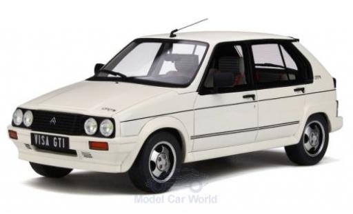 Diecast model cars Citroen Visa 1/18 Ottomobile GTI white 1984 Citroen Visa 1/18 Ottomobile GTI white 1984 diecast model cars