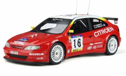 Diecast model cars Citroen Xsara 1/18 Ottomobile Kit Car No.16 Rallye WM Rally Catalunya 1999 P.Bugalski/JP.Chiaroni Citroen Xsara 1/18 Ottomobile Kit Car No.16 Rallye WM Rally Catalunya 1999 P.Bugalski/JP.Chiaroni diecast model cars