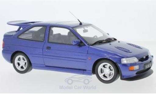 Diecast model cars Ford Escort 1/18 Ottomobile RS Cosworth metallic blue 1992 Ford Escort 1/18 Ottomobile RS Cosworth metallic blue 1992 diecast model cars