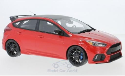 Ford Focus 1/18 Ottomobile MK III RS red/black 2018 diecast model cars