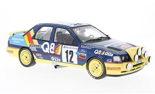 Ford Sierra 1/18 Ottomobile 4x4 No.12 Q8 Rallye WM Rallye Monte Carlo 1991 F.Delecour/A.C.Powels diecast model cars