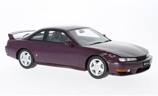 Diecast model cars Nissan Silvia 1/18 Ottomobile S14A metallic purple Nissan Silvia 1/18 Ottomobile S14A metallic purple diecast model cars