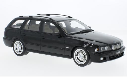 Bmw 540 1/18 Ottomobile Touring (E39) M-Pack metallise black 2001 diecast model cars