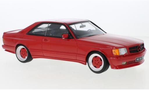 Diecast model cars Mercedes 560 1/18 Ottomobile SEC (C126) AMG Wide Body red 1986 Mercedes 560 1/18 Ottomobile SEC (C126) AMG Wide Body red 1986 diecast model cars