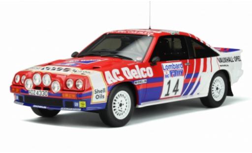 Diecast model cars Opel Manta 1/18 Ottomobile 400 No.14 Rallye WM RAC Rallye 1985 Opel Manta 1/18 Ottomobile 400 No.14 Rallye WM RAC Rallye 1985 diecast model cars