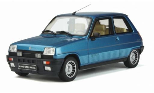 Diecast model cars Renault 5 1/18 Ottomobile Alpine Turbo Special metallise blue 1984 Renault 5 1/18 Ottomobile Alpine Turbo Special metallise blue 1984 diecast model cars
