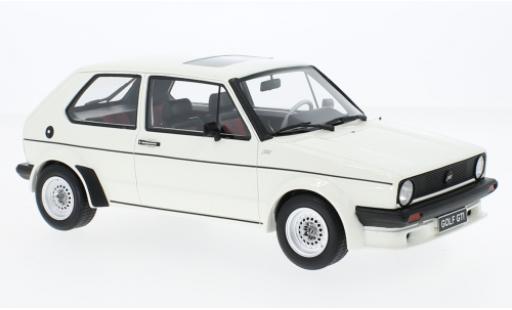 Diecast model cars Volkswagen Golf 1/18 Ottomobile I GTI departement white 1982 Volkswagen Golf 1/18 Ottomobile I GTI departement white 1982 diecast model cars