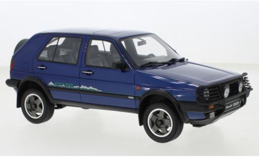 Diecast model cars Volkswagen Golf 1/18 Ottomobile II Country metallise blue 1990 Volkswagen Golf 1/18 Ottomobile II Country metallise blue 1990 diecast model cars