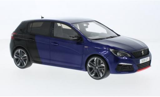 Peugeot 308 1/18 Ottomobile GTI metallise blau/schwarz 2018 1:18 diecast model cars