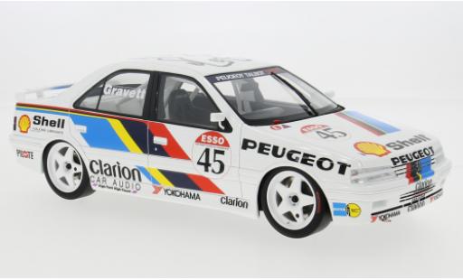 Peugeot 405 1/18 Ottomobile Mi 16 BTCC 1992 Talbot Sport #45 1:18 diecast model cars
