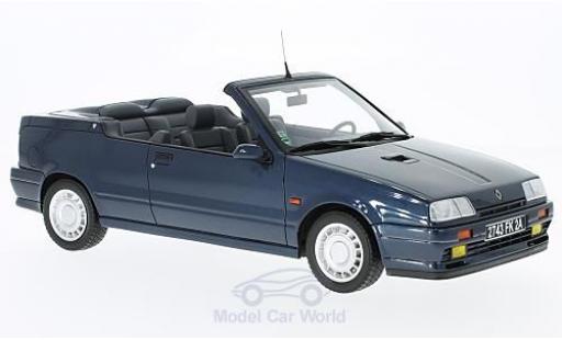 Renault 19 1/18 Ottomobile 16S Cabriolet metallic blue diecast model cars