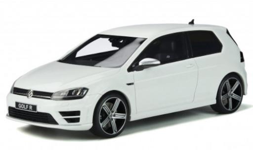 Diecast model cars Volkswagen Golf 1/18 Ottomobile VII R white 2014 Volkswagen Golf 1/18 Ottomobile VII R white 2014 diecast model cars
