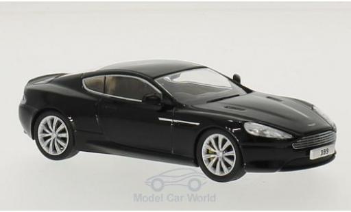 Aston Martin DB9 1/43 Oxford Coupe black RHD diecast model cars