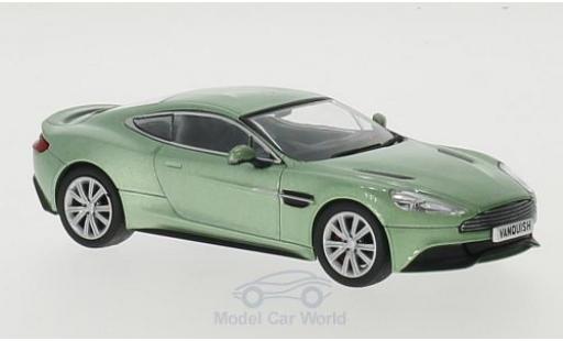 Diecast model cars Aston Martin Vanquish 1/43 Oxford Coupe metallic green RHD Aston Martin Vanquish 1/43 Oxford Coupe metallic green RHD diecast model cars