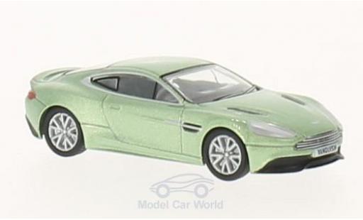 Diecast model cars Aston Martin Vanquish 1/76 Oxford metallic green RHD Aston Martin Vanquish 1/76 Oxford metallic green RHD diecast model cars
