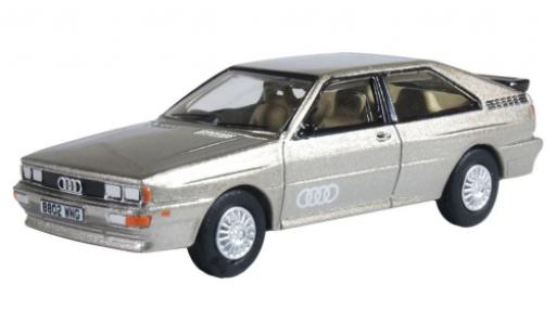 Audi Quattro 1/76 Oxford quattro metallic beige RHD diecast model cars
