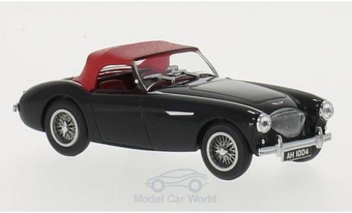 Diecast model cars Austin Healey 100 1/43 Oxford BN1 black/red RHD Austin Healey 100 1/43 Oxford BN1 black/red RHD diecast model cars