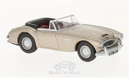 Austin Healey 3000 1/76 Oxford metallic beige diecast model cars