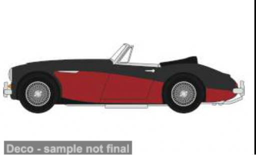 Diecast model cars Austin Healey 3000 1/76 Oxford schwarz/rot 1:76 Austin Healey 3000 1/76 Oxford schwarz/rot 1:76 diecast model cars