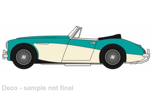 Austin Healey 3000 1/76 Oxford türkis/beige 1:76 diecast model cars