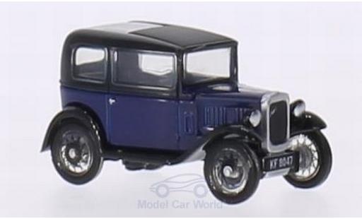 Diecast model cars Austin Seven 1/76 Oxford RN Saloon blue/black RHD Austin Seven 1/76 Oxford RN Saloon blue/black RHD diecast model cars