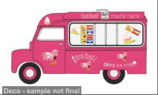 Bedford CA 1/76 Oxford Ice Cream Van Tonibell 1:76 diecast model cars