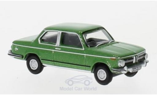 Bmw 2002 1/76 Oxford metallic green diecast model cars