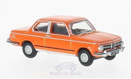 Bmw 2002 1/76 Oxford orange RHD diecast model cars