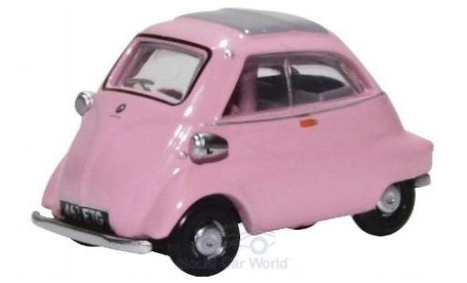 Bmw Isetta 1/76 Oxford pink diecast model cars