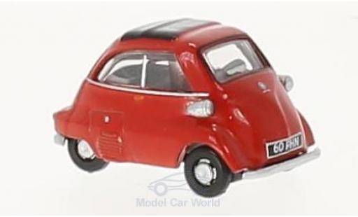 Bmw Isetta 1/76 Oxford red diecast model cars