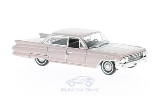 Diecast model cars Cadillac Deville 1/87 Oxford DeVille Sedan metallic pink 1961 Cadillac Deville 1/87 Oxford DeVille Sedan metallic pink 1961 diecast model cars