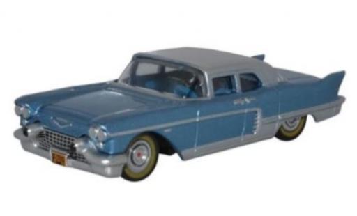 Cadillac Eldorado 1/87 Oxford Hard Top metallic blue/grey 1957 diecast model cars