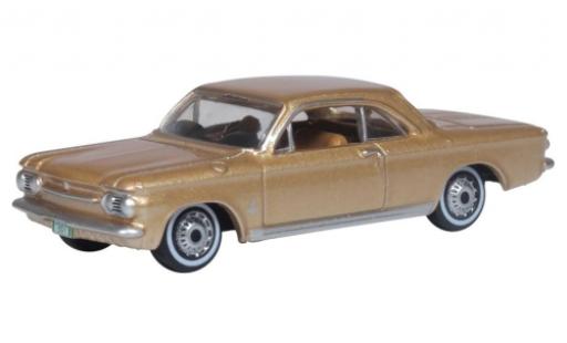 Diecast model cars Chevrolet Corvair 1/87 Oxford Coupe metallic beige 1963 Chevrolet Corvair 1/87 Oxford Coupe metallic beige 1963 diecast model cars