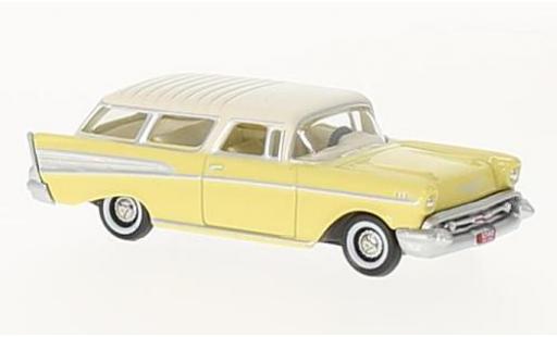 Diecast model cars Chevrolet Nomad 1/87 Oxford yellow/beige 1957 Chevrolet Nomad 1/87 Oxford yellow/beige 1957 diecast model cars