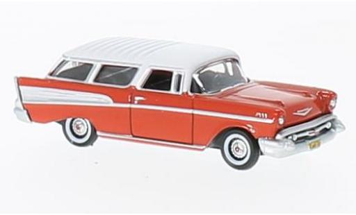 Diecast model cars Chevrolet Nomad 1/87 Oxford red/white 1957 Chevrolet Nomad 1/87 Oxford red/white 1957 diecast model cars