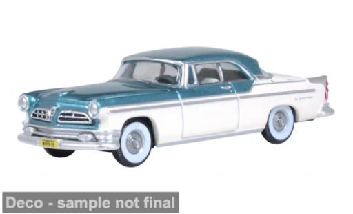 Diecast model cars Chrysler New Yorker 1/87 Oxford Deluxe Coupe St.Regis weiss/türkis 1955 1:87 Chrysler New Yorker 1/87 Oxford Deluxe Coupe St.Regis weiss/türkis 1955 1:87 diecast model cars