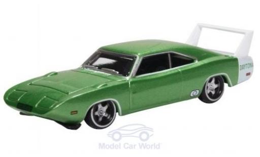 Dodge Charger 1/87 Oxford Daytona metallic green 1969 diecast model cars