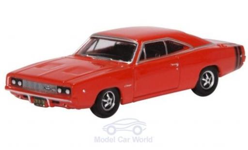 Diecast model cars Dodge Charger 1/87 Oxford red 1968 Dodge Charger 1/87 Oxford red 1968 diecast model cars