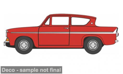 Ford Anglia 1/76 Oxford rot 1:76 diecast model cars